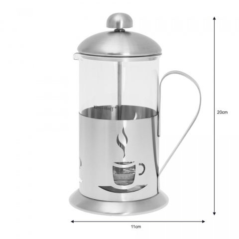 ZAPARZACZ DO HERBATY Z DOCISKIEM FRENCH PRESS 600ML KINGHOFF KH-4831 ZAPARZACZ DO HERBATY Z DOCISKIEM FRENCH PRESS 600ML KINGHOFF KH-4831