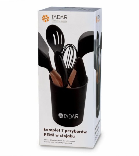ZESTAW 7 SILIKONOWYCH PRZYBORÓW KUCHENNYCH TADAR SILICO PEMI TD-7067 ZESTAW 7 SILIKONOWYCH PRZYBORÓW KUCHENNYCH TADAR SILICO PEMI TD-7067