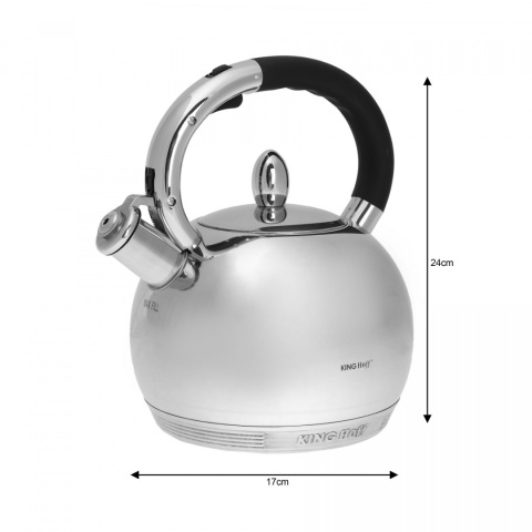 CZAJNIK STALOWY 3.0L KiNGHOFF KH-3777 CZAJNIK STALOWY 3.0L KiNGHOFF KH-3777
