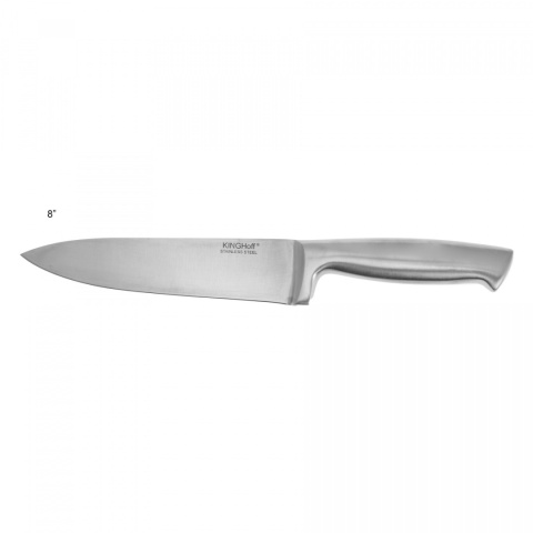 STALOWY NÓŻ SZEFA KUCHNI 22CM KiNGHOFF KH-3435 STALOWY NÓŻ SZEFA KUCHNI 22CM KiNGHOFF KH-3435