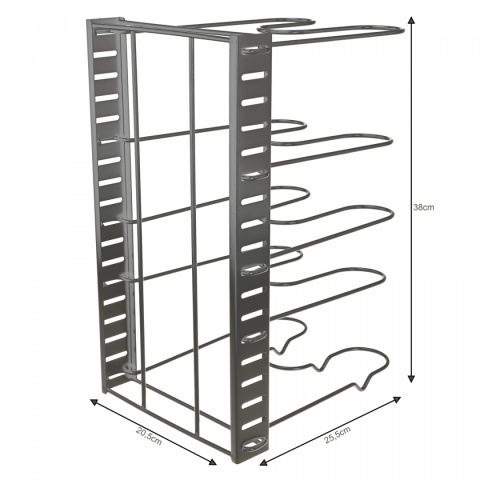 STOJAK ORGANIZER NA PATELNIE I POKRYWKI 5-POZIOMÓW KINGHOFF KH-1639 STOJAK ORGANIZER NA PATELNIE I POKRYWKI 5-POZIOMÓW KINGHOFF KH-1639