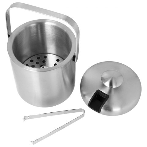 WIADERKO DO LODU 1.3L Z PODWÓJNĄ ŚCIANKĄ BRUNBESTE BB-2881 WIADERKO DO LODU 1.3L Z PODWÓJNĄ ŚCIANKĄ BRUNBESTE BB-2881