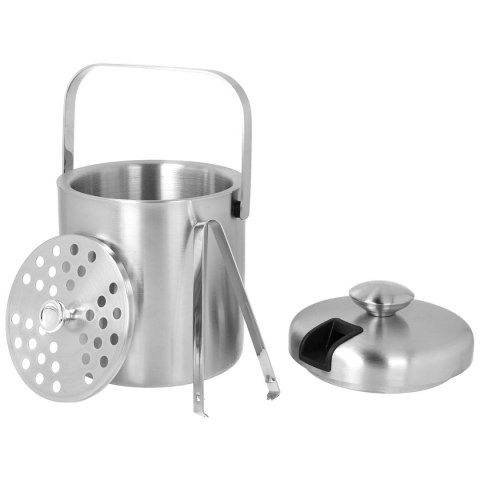 WIADERKO DO LODU 1.3L Z PODWÓJNĄ ŚCIANKĄ BRUNBESTE BB-2881 WIADERKO DO LODU 1.3L Z PODWÓJNĄ ŚCIANKĄ BRUNBESTE BB-2881