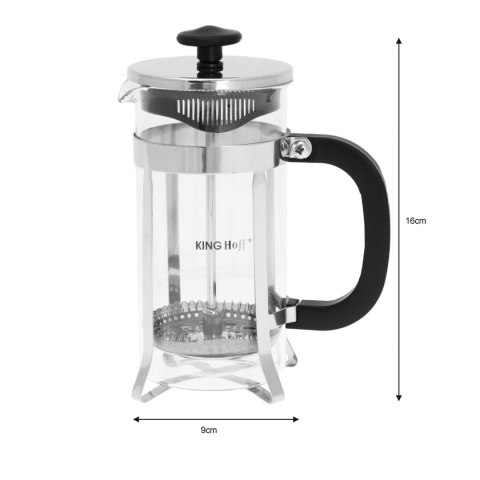 ZAPARZACZ DO HERBATY FRENCH PRESS 350ML KINGHOFF KH-4836 ZAPARZACZ DO HERBATY FRENCH PRESS 350ML KINGHOFF KH-4836