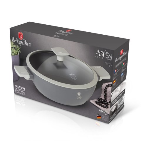 GARNEK NISKI Z POW. TYTANOWĄ 28cm 3.8L BERLINGER HAUS ASPEN BH-7070 GARNEK NISKI Z POW. TYTANOWĄ 28cm 3.8L BERLINGER HAUS ASPEN BH-7070