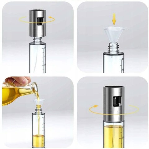 ZESTAW 2 ATOMIZERÓW SPRYSKIWACZY DO OLIWY, OCTU 100ml BRUNBESTE BB-3132 ZESTAW 2 ATOMIZERÓW SPRYSKIWACZY DO OLIWY, OCTU 100ml BRUNBESTE BB-3132