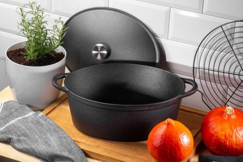 BRYTFANNA ŻELIWNA 6.4L 33cm BRUNBESTE BB-2651 BRYTFANNA ŻELIWNA 6.4L 33cm BRUNBESTE BB-2651