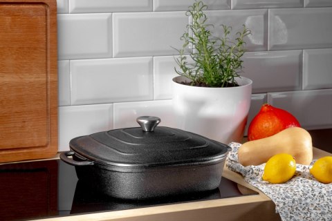 GARNEK ŻELIWNY NISKI 4.3L 28cm BRUNBESTE BB-2650 GARNEK ŻELIWNY NISKI 4.3L 28cm BRUNBESTE BB-2650