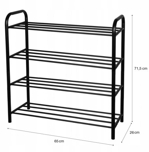 REGAŁ PÓŁKA NA BUTY 65 x 26 x 71,5cm BRUNBESTE BB-2594 REGAŁ PÓŁKA NA BUTY 65 x 26 x 71,5cm BRUNBESTE BB-2594