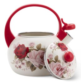 CZAJNIK EMALIOWANY 2.2L ZILNER RED ROSE ZL-4012-RR