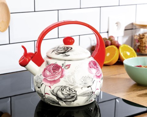 CZAJNIK EMALIOWANY 2.2L ZILNER ROSE II ZL-4012-R2 CZAJNIK EMALIOWANY 2.2L ZILNER ROSE II ZL-4012-R2