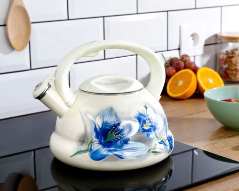 CZAJNIK EMALIOWANY 3.0L ZILNER BLUE POPPY ZL-4011-BP CZAJNIK EMALIOWANY 3.0L ZILNER BLUE POPPY ZL-4011-BP