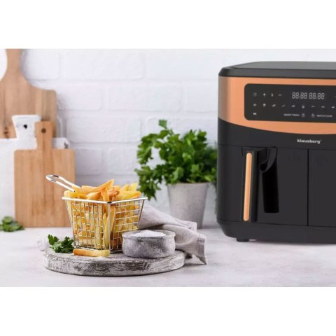 FRYTOWNICA BEZTŁUSZCZOWA 9L 1750W KLAUSBERG AIR FRYER KB-7589 FRYTOWNICA BEZTŁUSZCZOWA 9L 1750W KLAUSBERG AIR FRYER KB-7589