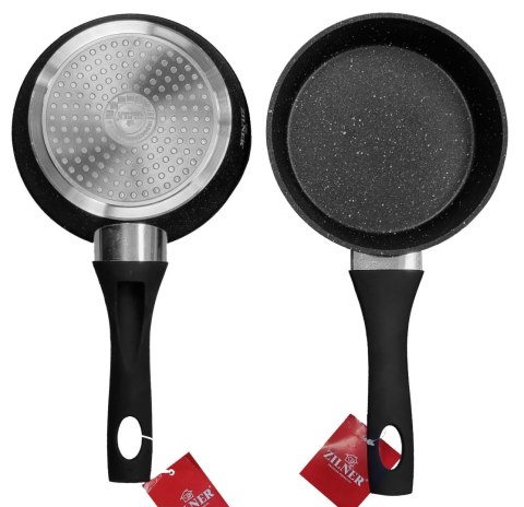 PATELNIA GŁĘBOKA 16CM 0.8L z POWŁOKĄ MARMUROWĄ ZILNER ZL-7702 PATELNIA GŁĘBOKA 16CM 0.8L z POWŁOKĄ MARMUROWĄ ZILNER ZL-7702