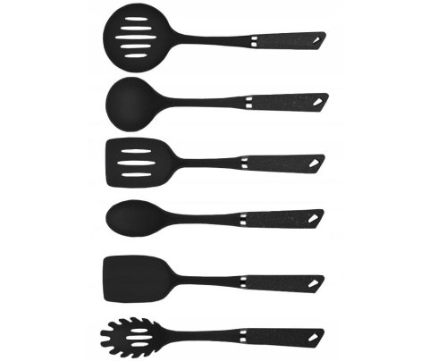 ZESTAW PRZYBORÓW KUCHENNYCH 7 EL. NYLON ZILNER ZL-5130-BK ZESTAW PRZYBORÓW KUCHENNYCH 7 EL. NYLON ZILNER ZL-5130-BK