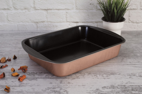BRYTFANNA DO PIECZENIA 40x28.5CM BERLINGER HAUS ROSEGOLD BH-6470 BRYTFANNA DO PIECZENIA 40x28.5CM BERLINGER HAUS ROSEGOLD BH-6470