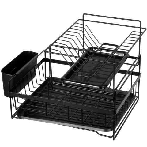 SUSZARKA DO NACZYŃ DWUPOZIOMOWA OCIEKACZ 38 X 27 X 30 CM BRUNBESTE BB-2348 SUSZARKA DO NACZYŃ DWUPOZIOMOWA OCIEKACZ 38 X 27 X 30 CM BRUNBESTE BB-2348