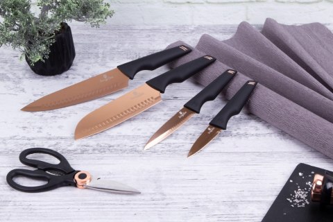 ZESTAW NOŻY STALOWYCH TITANIUM 5 EL. BERLINGER HAUS ROSEGOLD BH-2652 ZESTAW NOŻY STALOWYCH TITANIUM 5 EL. BERLINGER HAUS ROSEGOLD BH-2652