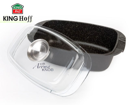 BRYTFANNA KiNGHOFF ALU GRANIT 5.5L 33cm KH-3851 BRYTFANNA KiNGHOFF ALU GRANIT 5.5L 33cm KH-3851