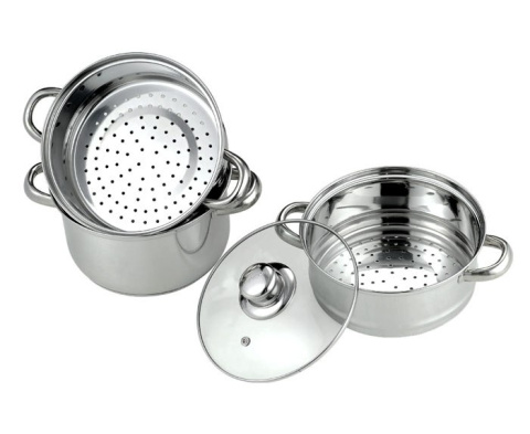 GARNKI DO GOTOWANIA NA PARZE PETERHOF 4 ELE 18CM 2.2L+ 4.0L PH-1548 GARNKI DO GOTOWANIA NA PARZE PETERHOF 4 ELE 18CM 2.2L+ 4.0L PH-1548