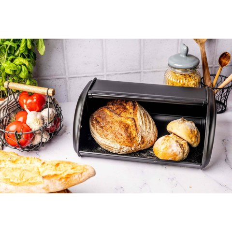 CHLEBAK STALOWY 44CM MATOWY CZARNY KINGHOFF KH-1834 CHLEBAK STALOWY 44CM MATOWY CZARNY KINGHOFF KH-1834