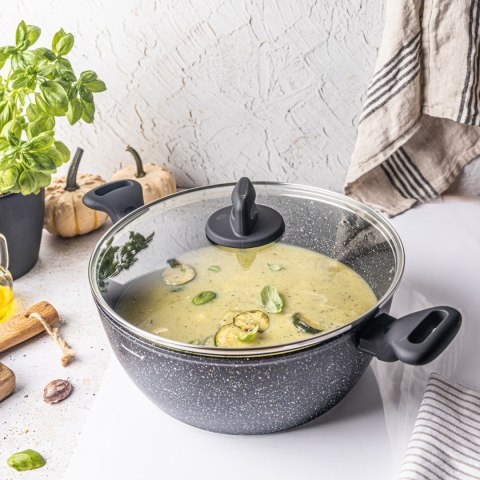 GARNEK Z POWŁOKĄ MARMUROWĄ 28CM 5.7L KLAUSBERG KB-7672 GARNEK Z POWŁOKĄ MARMUROWĄ 28CM 5.7L KLAUSBERG KB-7672