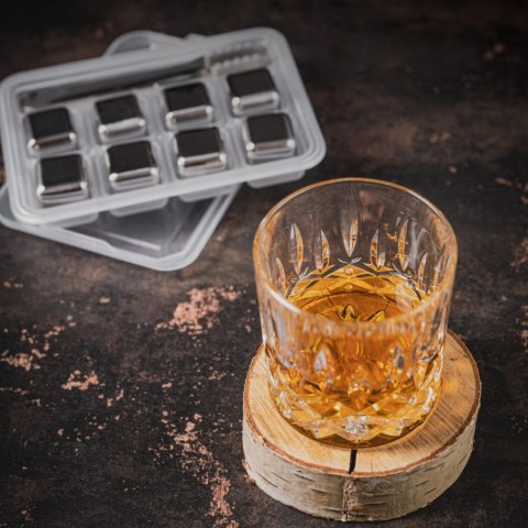 METALOWE KOSTKI DO SCHŁADANIA DRINKÓW + SZCZYPCE ZESTAW 10-ELE KLAUSBERG KB-7651 METALOWE KOSTKI DO SCHŁADANIA DRINKÓW + SZCZYPCE ZESTAW 10-ELE KLAUSBERG KB-7651