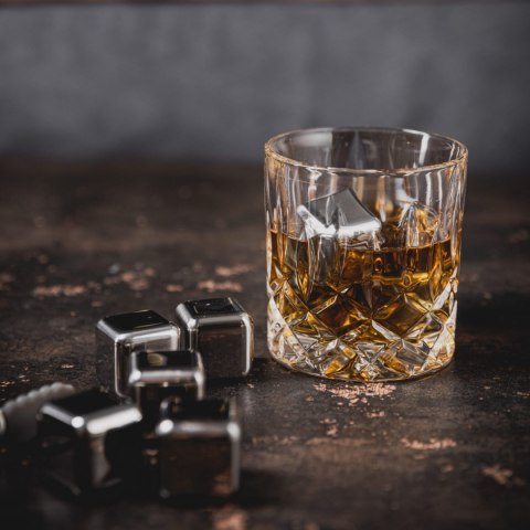 METALOWE KOSTKI DO SCHŁADANIA DRINKÓW + SZCZYPCE ZESTAW 10-ELE KLAUSBERG KB-7651 METALOWE KOSTKI DO SCHŁADANIA DRINKÓW + SZCZYPCE ZESTAW 10-ELE KLAUSBERG KB-7651