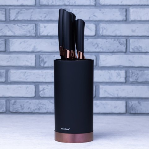 ZESTAW NOŻY KUCHENNYCH W BLOKU 5 EL. KLAUSBERG KB-7614