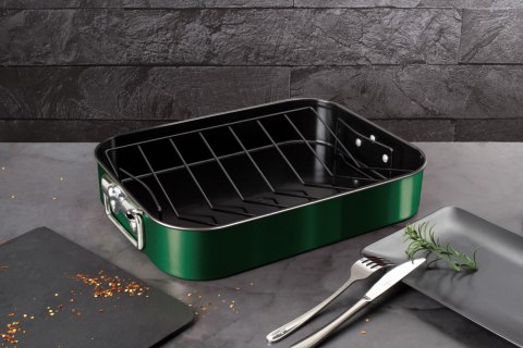 BRYTFANNA DO PIECZENIA Z RUSZTEM 41.5X32CM BERLINGER HAUS EMERALD BH-7847 BRYTFANNA DO PIECZENIA Z RUSZTEM 41.5X32CM BERLINGER HAUS EMERALD BH-7847