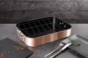 BRYTFANNA DO PIECZENIA Z RUSZTEM 41.5X32CM BERLINGER HAUS ROSE GOLD BH-7845