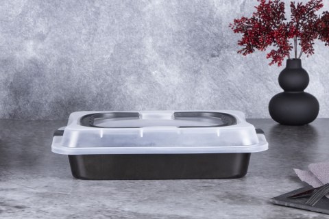 FORMA BLACHA DO PIECZENIA Z POKRYWĄ 36.5X24.5X5.5CM BERLINGER HAUS SHINY BLACK BH-7840 FORMA BLACHA DO PIECZENIA Z POKRYWĄ 36.5X24.5X5.5CM BERLINGER HAUS SHINY BLACK BH-7840