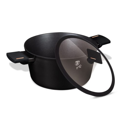 GARNEK Z POWŁOKĄ TYTANOWĄ 20CM 2.5L BERLINGER HAUS MONACO BH-7086 GARNEK Z POWŁOKĄ TYTANOWĄ 20CM 2.5L BERLINGER HAUS MONACO BH-7086