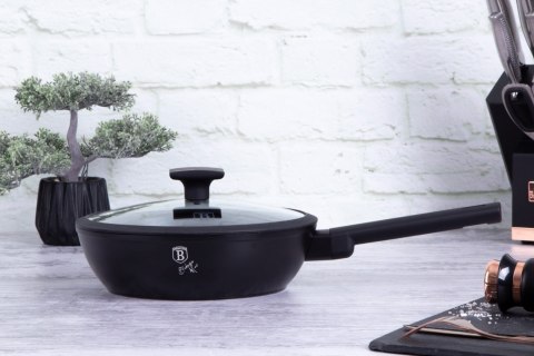 PATELNIA GŁĘBOKA Z POKRYWKĄ Z POWŁOKĄ TYTANOWĄ 24CM BERLINGER HAUS MONACO BH-7089 PATELNIA GŁĘBOKA Z POKRYWKĄ Z POWŁOKĄ TYTANOWĄ 24CM BERLINGER HAUS MONACO BH-7089