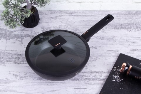 PATELNIA GŁĘBOKA Z POKRYWKĄ Z POWŁOKĄ TYTANOWĄ 24CM BERLINGER HAUS MONACO BH-7089 PATELNIA GŁĘBOKA Z POKRYWKĄ Z POWŁOKĄ TYTANOWĄ 24CM BERLINGER HAUS MONACO BH-7089