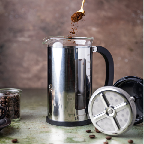 ZAPARZACZ DO KAWY I HERBATY 1.0L FRENCH PRESS KLAUSBERG KB-7703 ZAPARZACZ DO KAWY I HERBATY 1.0L FRENCH PRESS KLAUSBERG KB-7703