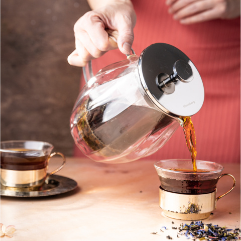 ZAPARZACZ DO KAWY/HERBATY 0,60L FRENCH PRESS KLAUSBERG KB-7683 ZAPARZACZ DO KAWY/HERBATY 0,60L FRENCH PRESS KLAUSBERG KB-7683