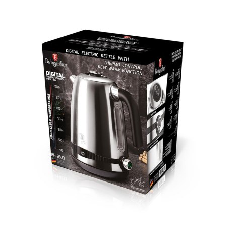 CZAJNIK ELEKTRYCZNY 1.7L Z REGULACJĄ TEMPERATURY BERLINGER HAUS BLACK SILVER BH-9333 CZAJNIK ELEKTRYCZNY 1.7L Z REGULACJĄ TEMPERATURY BERLINGER HAUS BLACK SILVER BH-9333
