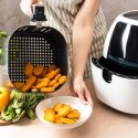 DUŻA FRYTOWNICA BEZTŁUSZCZOWA BIAŁA 7.7L 1800W KLAUSBERG AIR FRYER KB-7709