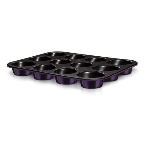 FORMA DO PIECZENIA MUFFINÓW X12 BERLINGER HAUS PURPLE ECLIPSE BH-6800