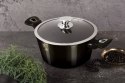 GARNEK Z POWŁOKĄ GRANITOWĄ 6.1L 28CM BERLINGER HAUS SHINY BLACK BH-6606