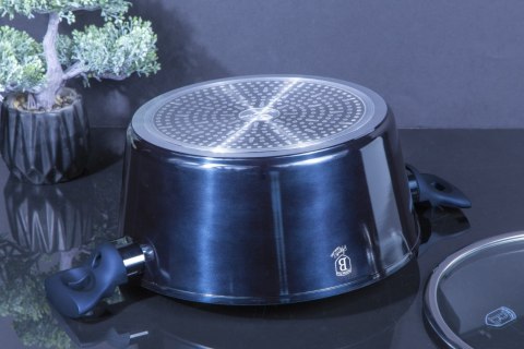 GARNEK Z POWŁOKĄ GRANITOWĄ 8L 30CM BERLINGER HAUS AQUAMARINE BH-7148 GARNEK Z POWŁOKĄ GRANITOWĄ 8L 30CM BERLINGER HAUS AQUAMARINE BH-7148