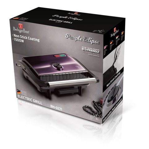 GRILL ELEKTRYCZNY 1500W OPIEKACZ BERLINGER HAUS PURPLE ECLIPSE BH-9271 GRILL ELEKTRYCZNY 1500W OPIEKACZ BERLINGER HAUS PURPLE ECLIPSE BH-9271
