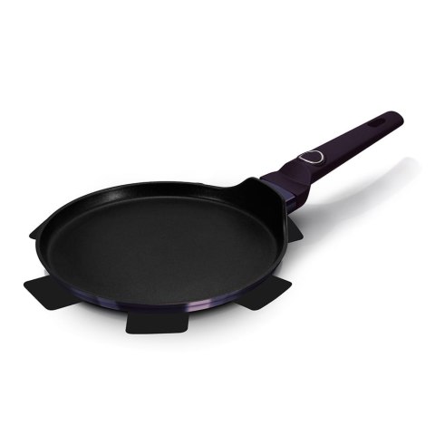 PATELNIA DO NALEŚNIKÓW Z POWŁOKĄ TYTANOWĄ 28CM NALEŚNIKOWA BERLINGER HAUS PURPLE ECLIPSE BH-7131