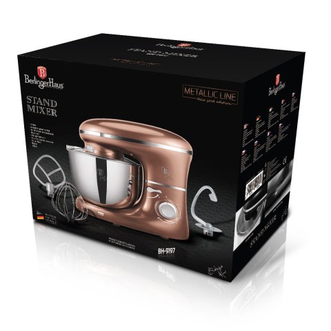 ROBOT PLANETARNY 6.0L 1300W BERLINGER HAUS ROSE GOLD BH-9197 ROBOT PLANETARNY 6.0L 1300W BERLINGER HAUS ROSE GOLD BH-9197