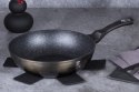 WOK Z POWŁOKĄ GRANITOWĄ 28CM BERLINGER HAUS SHINY BLACK BH-6610