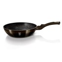 WOK Z POWŁOKĄ GRANITOWĄ 28CM BERLINGER HAUS SHINY BLACK BH-6610