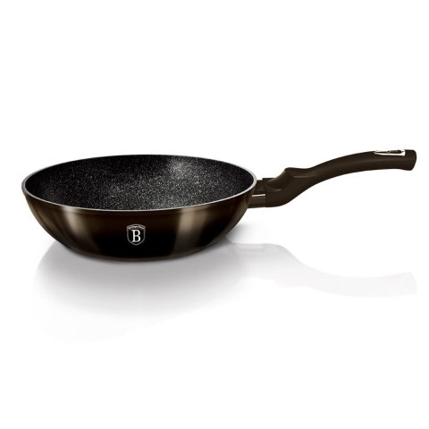 WOK Z POWŁOKĄ GRANITOWĄ 28CM BERLINGER HAUS SHINY BLACK BH-6610 WOK Z POWŁOKĄ GRANITOWĄ 28CM BERLINGER HAUS SHINY BLACK BH-6610