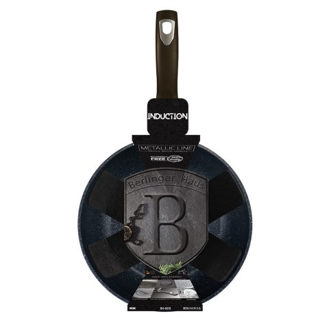 WOK Z POWŁOKĄ GRANITOWĄ 28CM BERLINGER HAUS SHINY BLACK BH-6610 WOK Z POWŁOKĄ GRANITOWĄ 28CM BERLINGER HAUS SHINY BLACK BH-6610