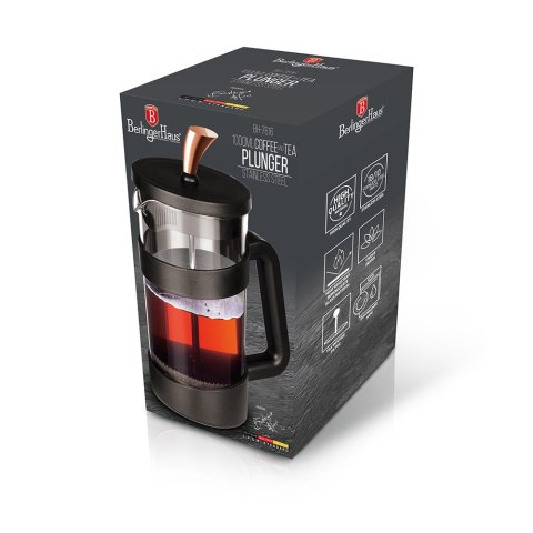 ZAPARZACZ DO HERBATY 1000ML FRENCH PRESS BERLINGER HAUS BLACK ROSE BH-7616 ZAPARZACZ DO HERBATY 1000ML FRENCH PRESS BERLINGER HAUS BLACK ROSE BH-7616
